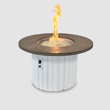 Reverie Round Gas Fire Pit Table 42" (Coming Soons)