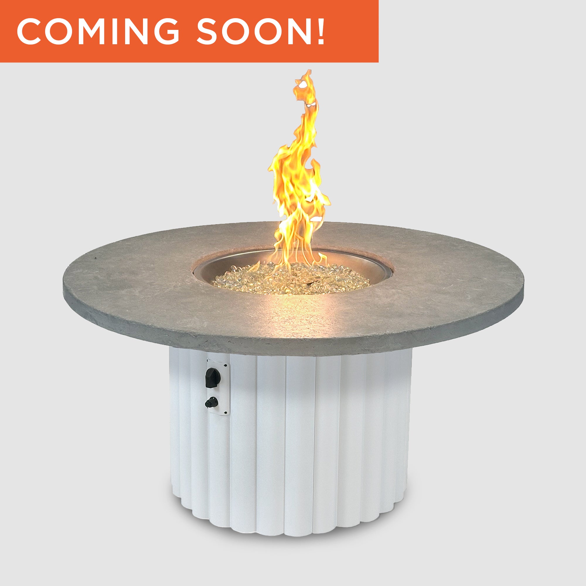Reverie Round Gas Fire Pit Table 48" (Coming Soon)