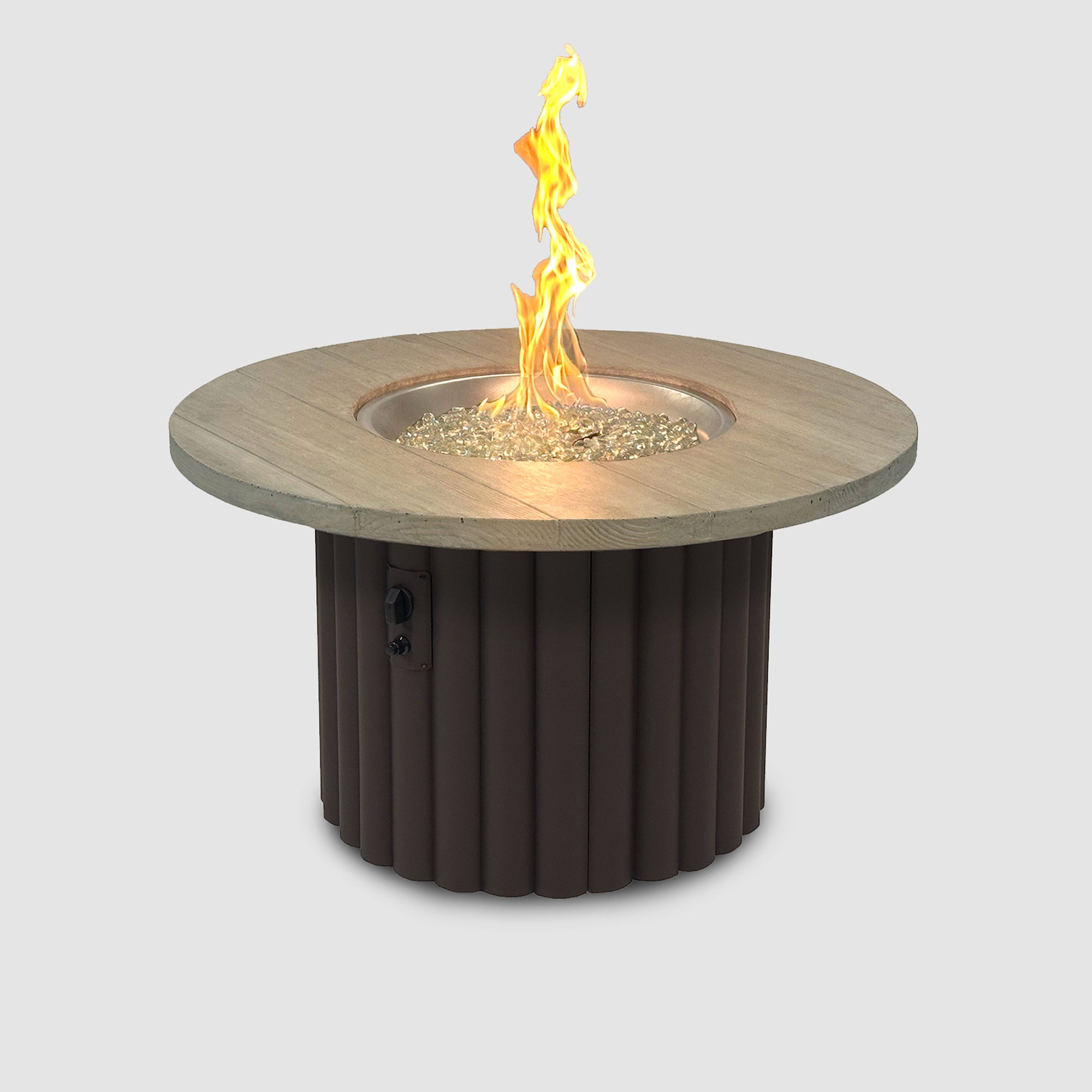 Reverie Round Gas Fire Pit Table 42" (Coming Soons)