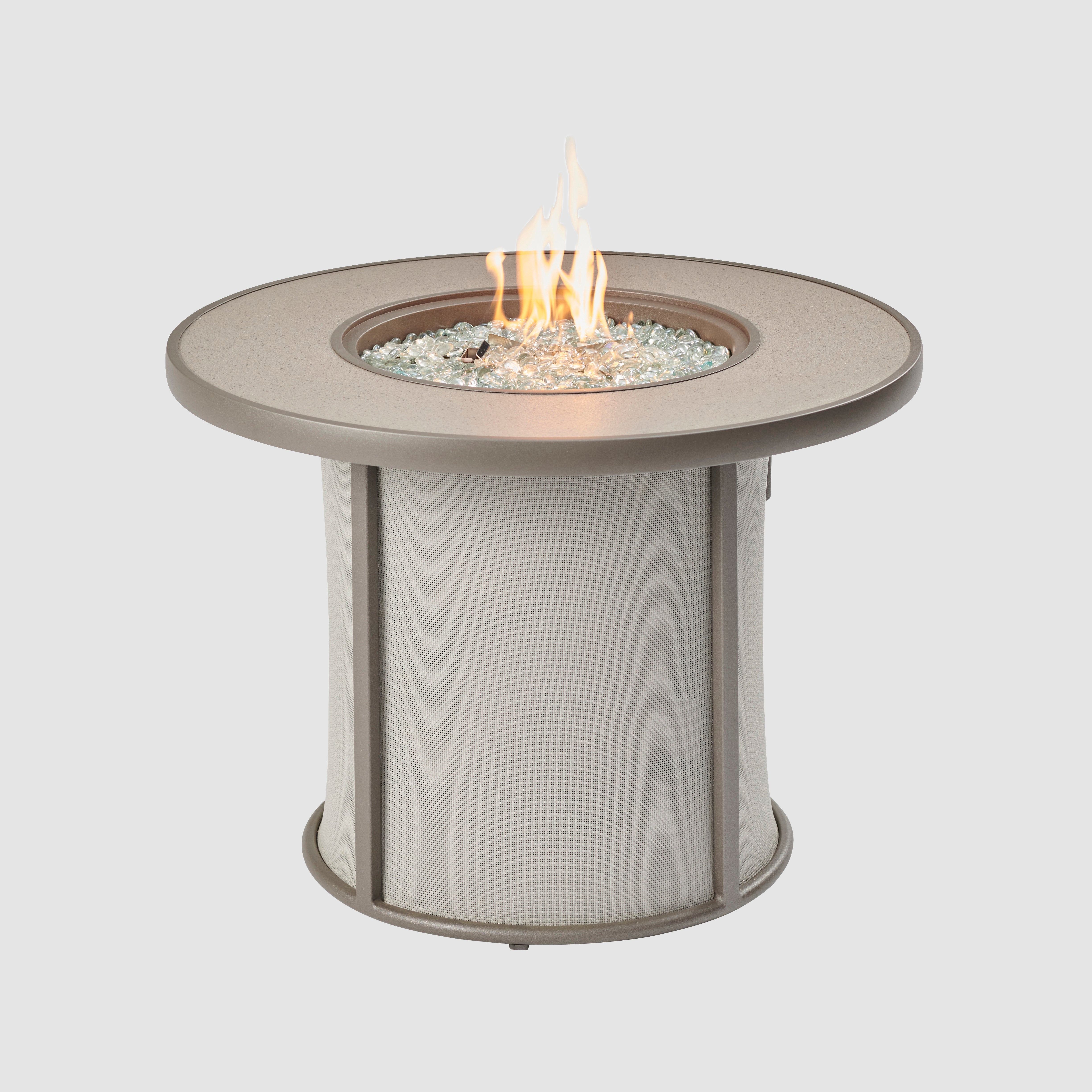 Stonefire Round Gas Fire Pit Table