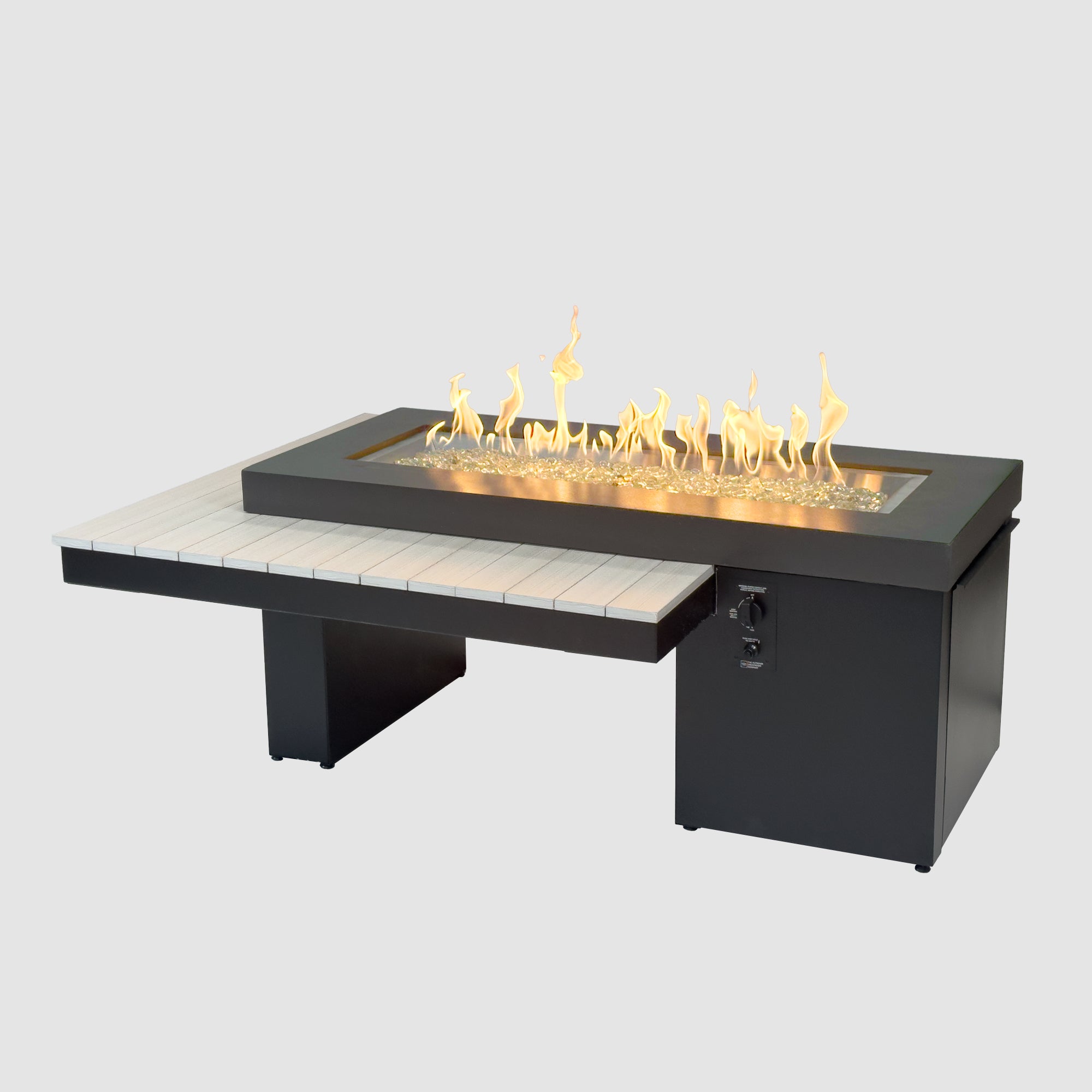 Uptown Linear Gas Fire Pit Table