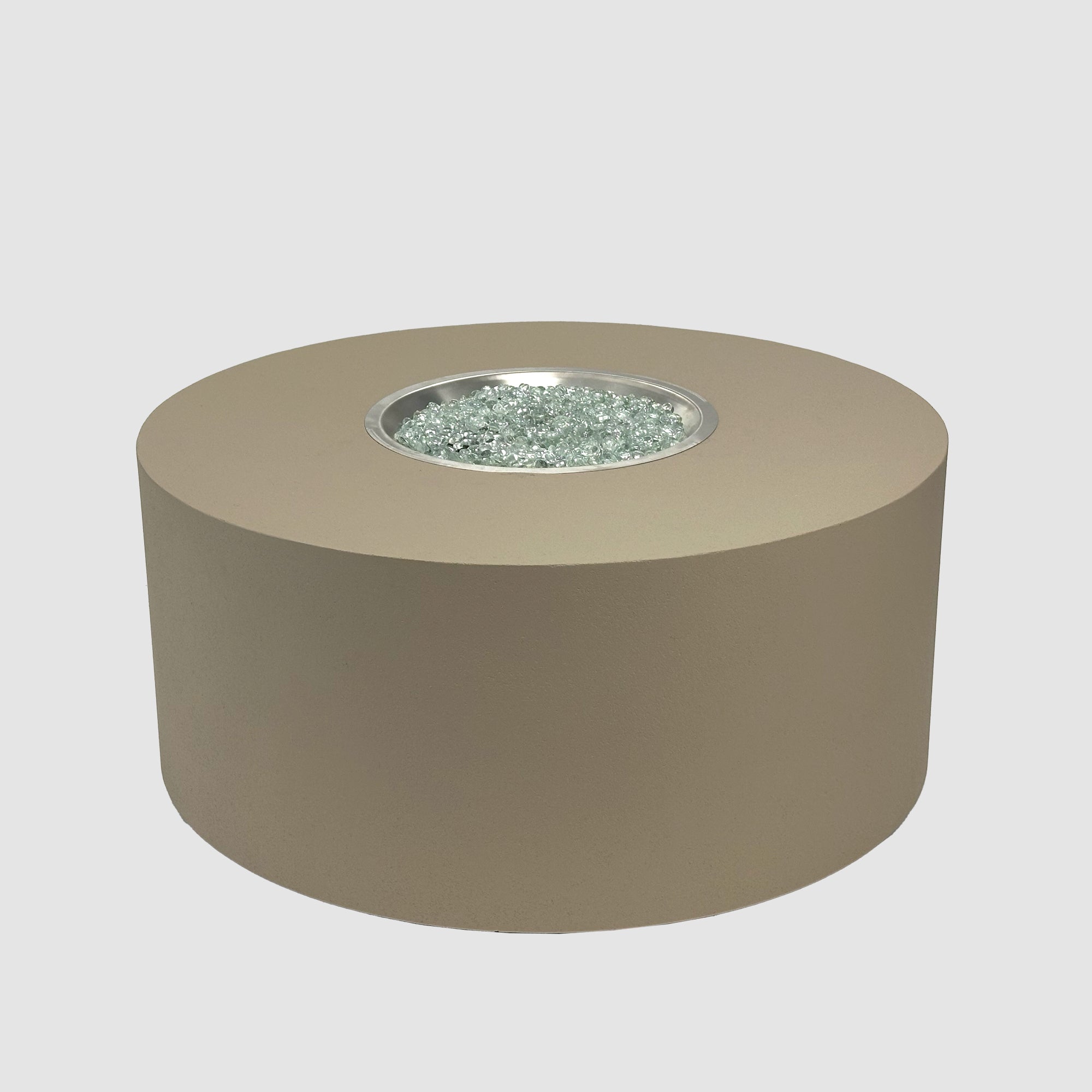 Vosera Round Gas Fire Pit  (Shipping Sept. 1st)