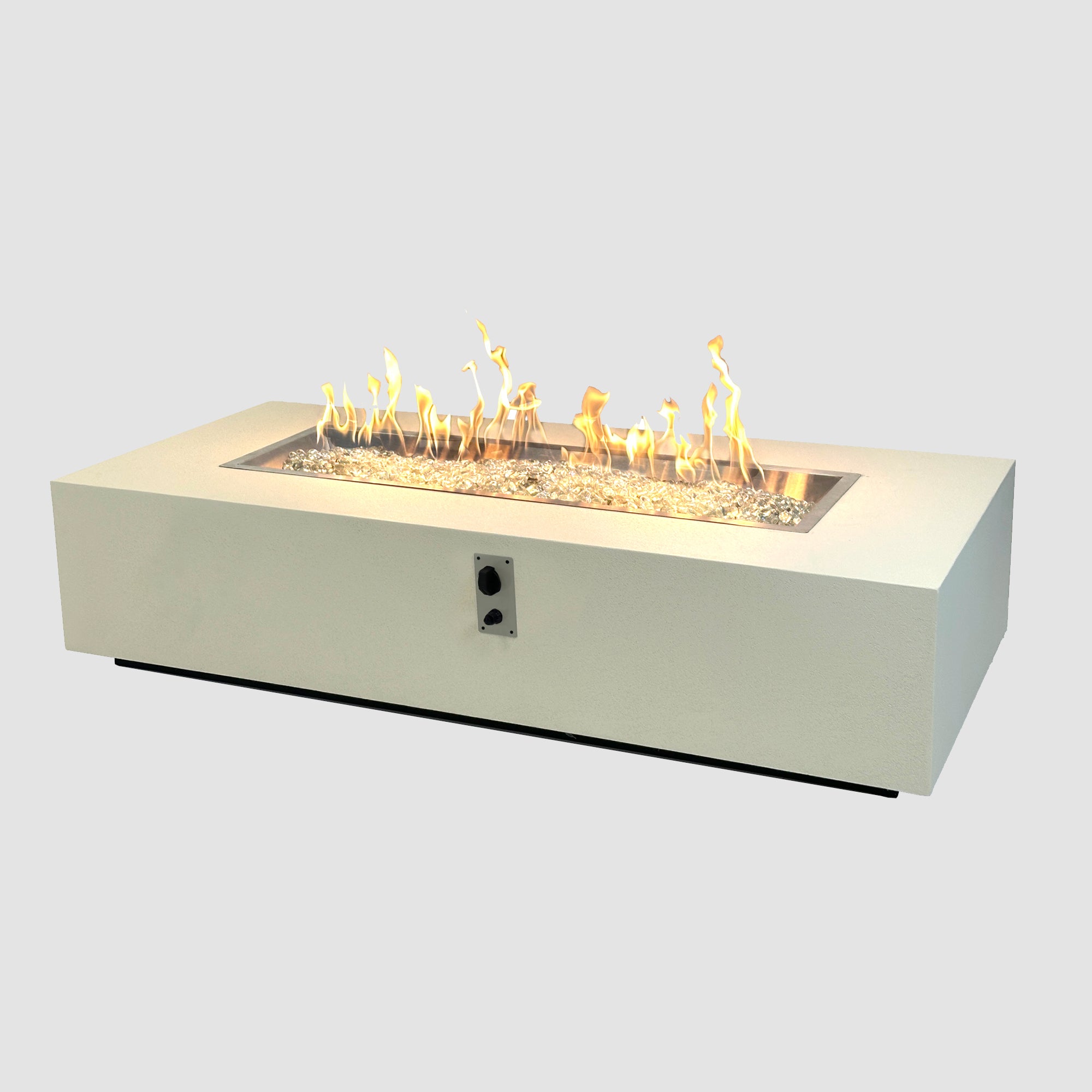 Vosera Linear Gas Fire Pit Table