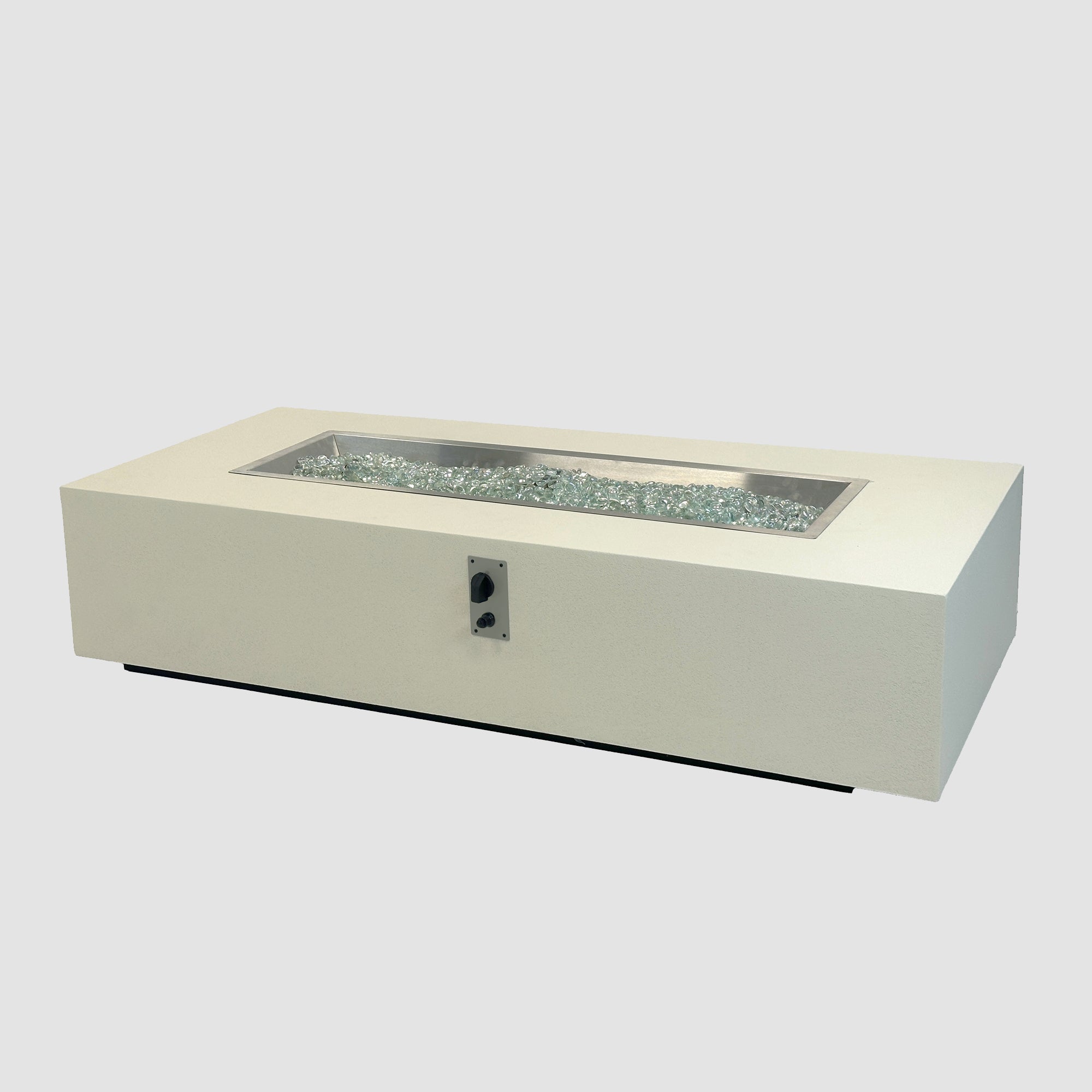 Vosera Linear Gas Fire Pit Table