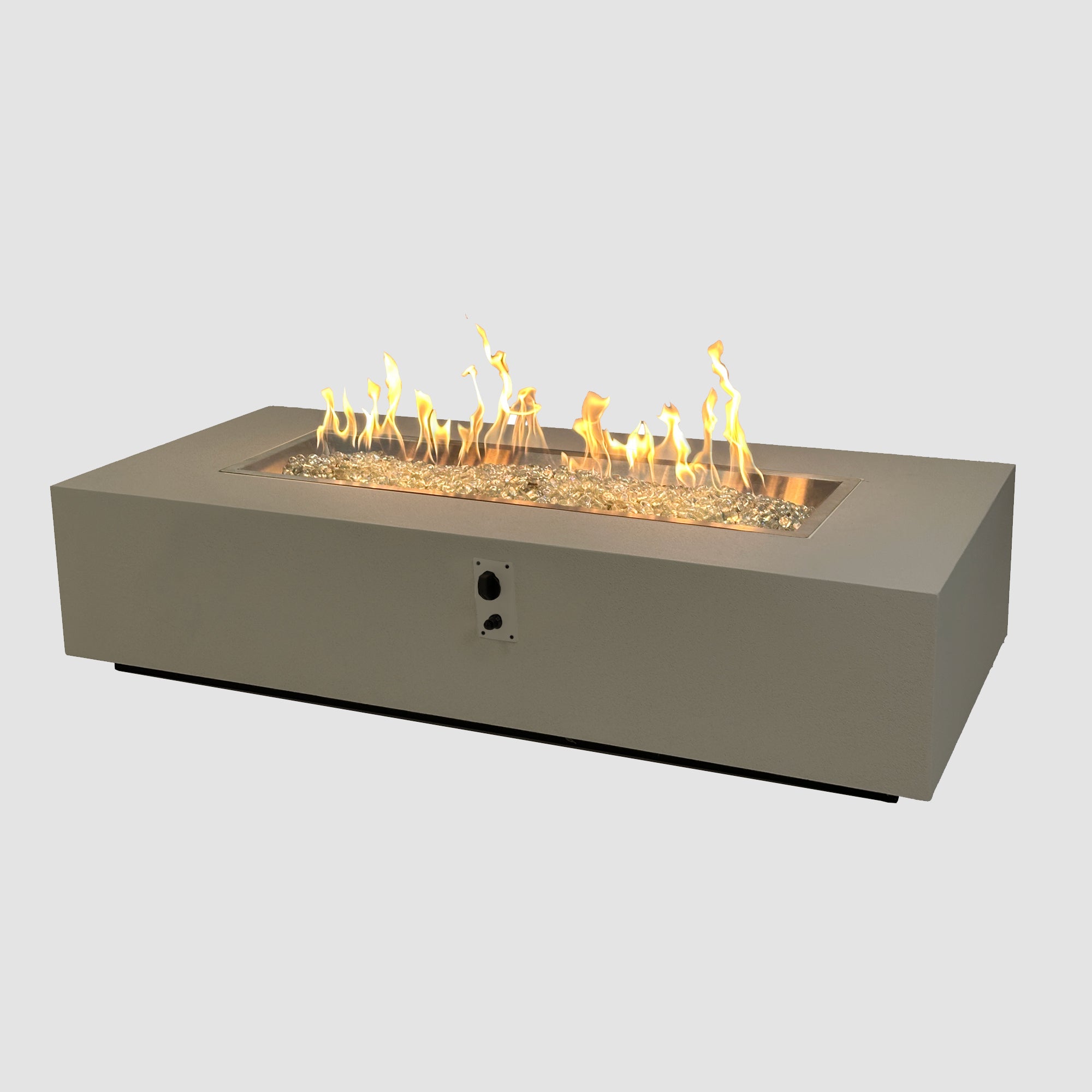 Vosera Linear Gas Fire Pit Table
