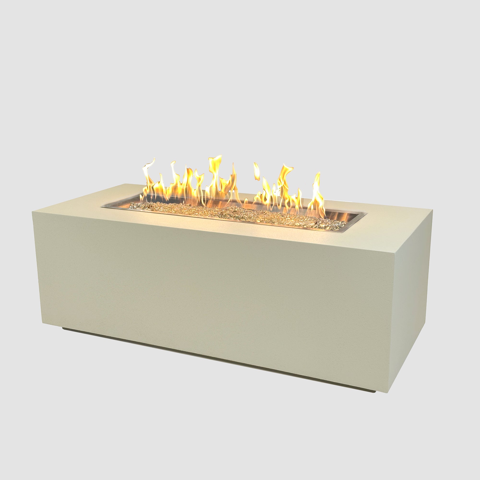 Vosera Linear Gas Fire Pit Table