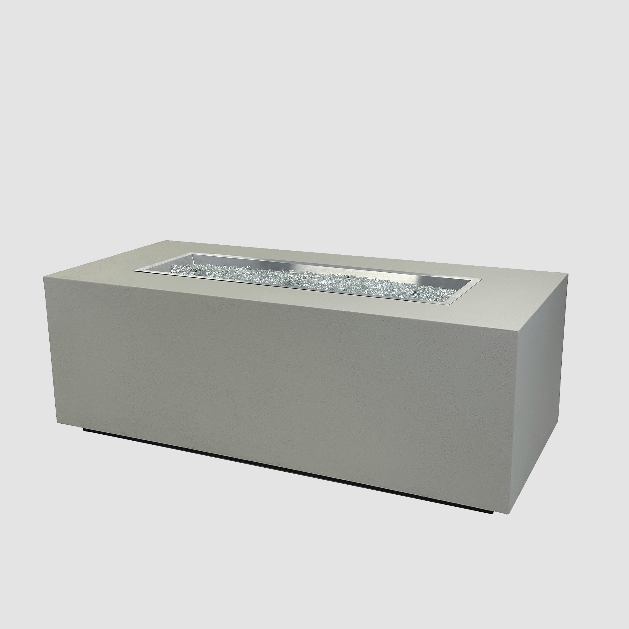 Vosera Linear Gas Fire Pit Table
